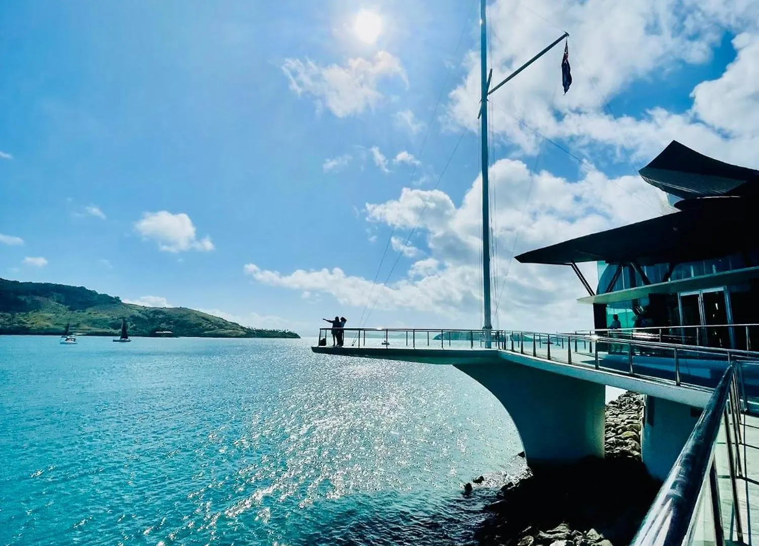 Ocean View Island 2-Bedroom Townhouse Buggy Valet Service Extra Queen Air Bed Hamilton Island